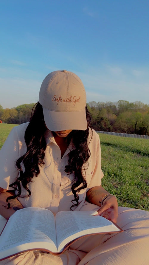 Safe With God  Signature Tee + Hat